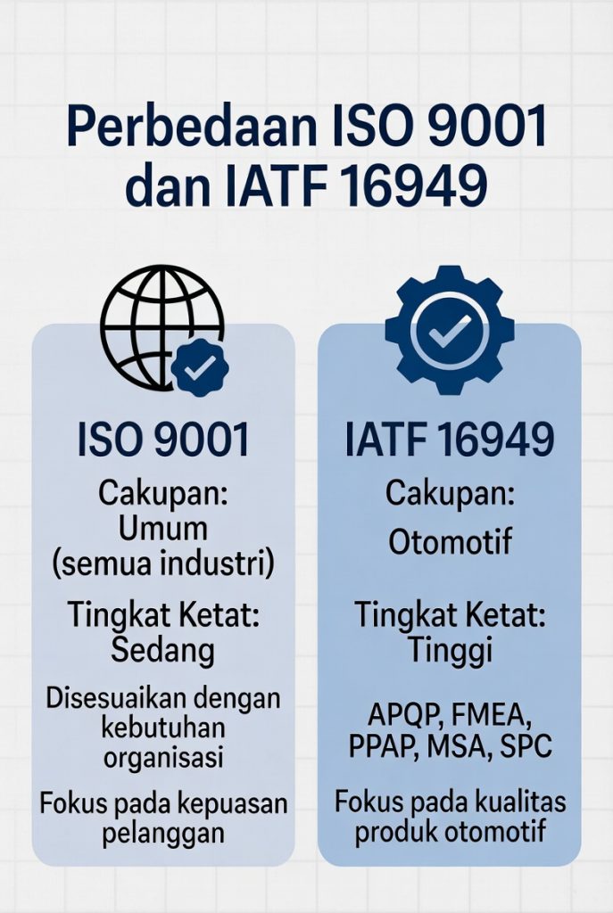 ISO 9001 dan IATF 16949