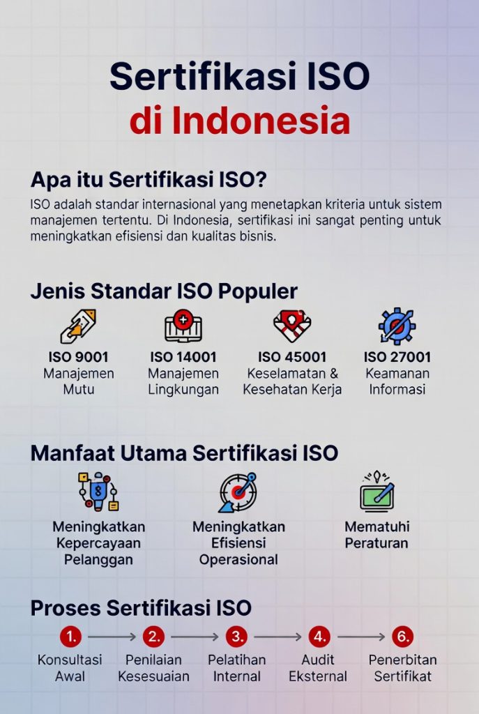 Jenis Sertifikasi ISO yang Umum di Indonesia