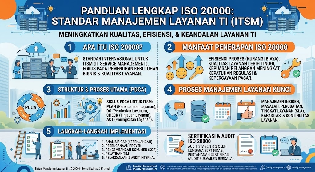 Apa Itu ISO 20000 Panduan Lengkap Standar Manajemen Layanan TI